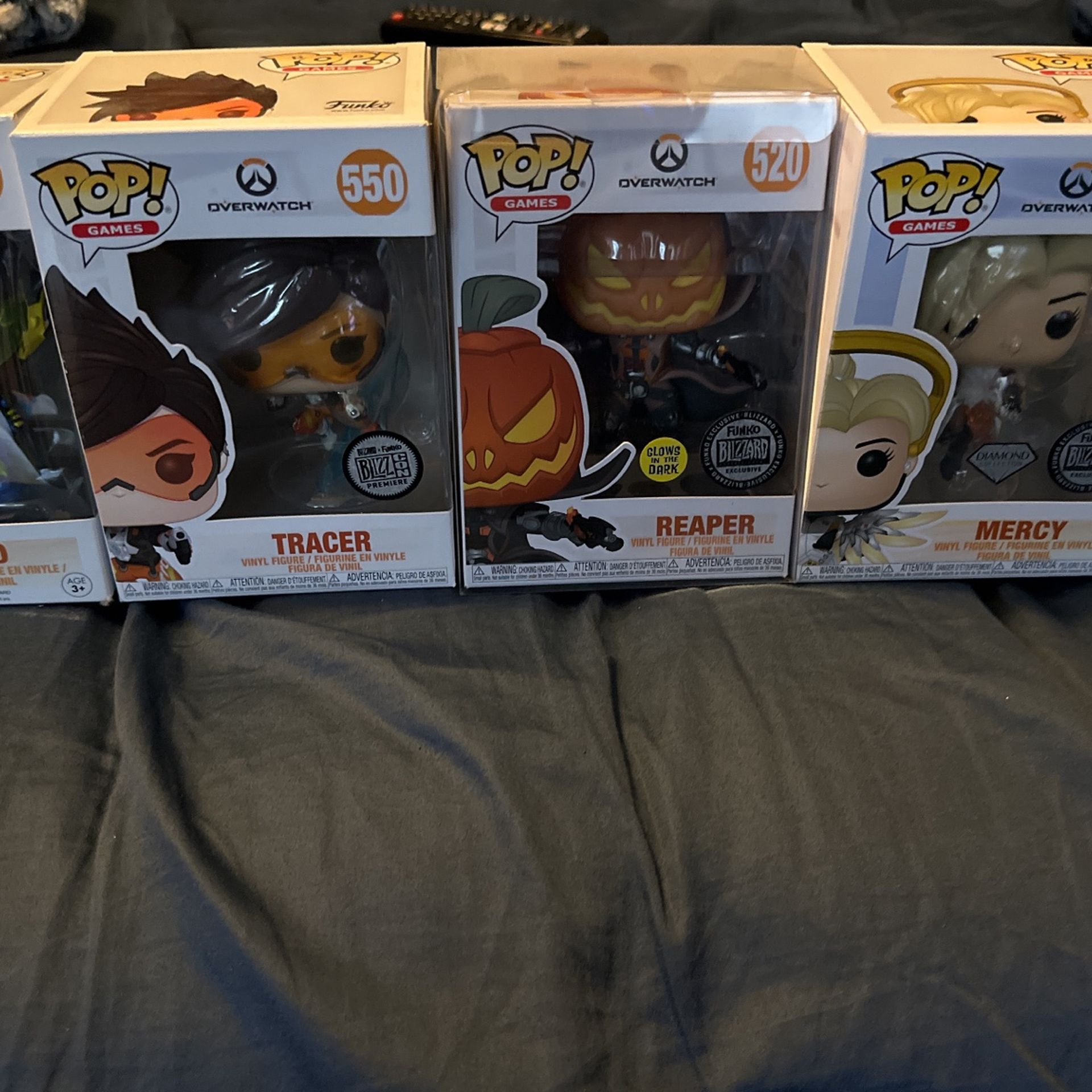 Overwatch pop lot diamond cheapest mercy 304, reaper 520, tracer(con) 550