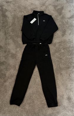 Alo Black Full-Zip Jacket with Tags