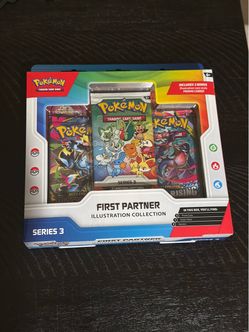 Pokémon First Partner Illustration Collection Series 3 Box