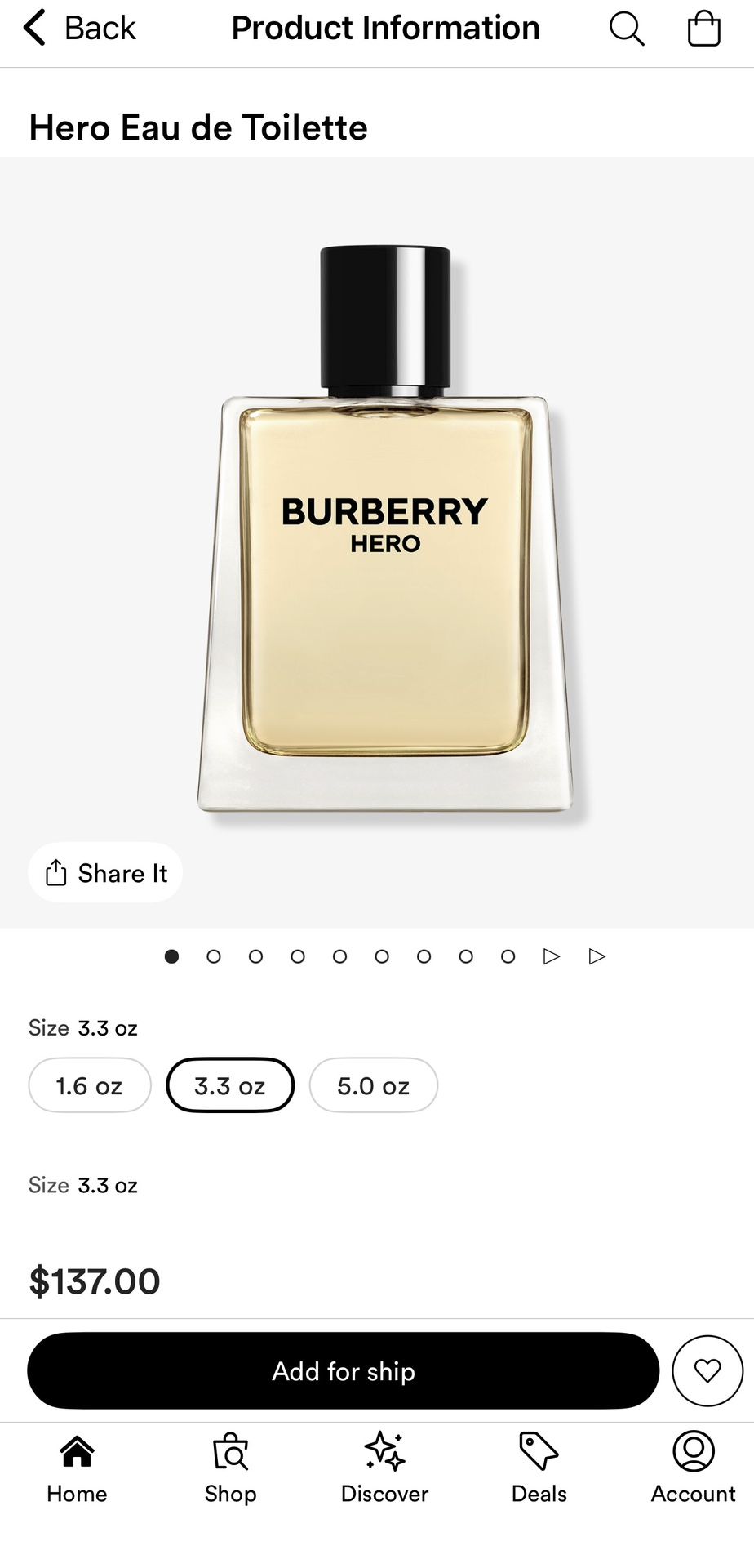 Burberry Hero Cologne