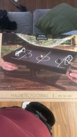 Magnetic Foosball