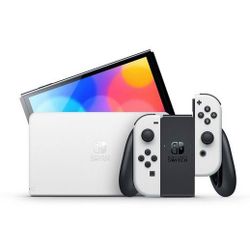 Nintendo Switch OLED Console with White Joy-Con