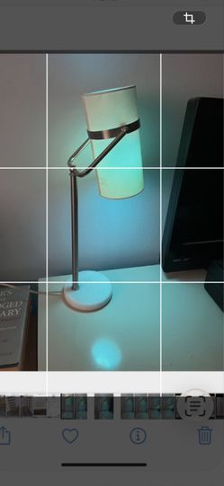 Silver Frame Deco Style Lamp