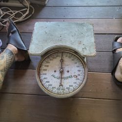 Antique Bathroom Scale