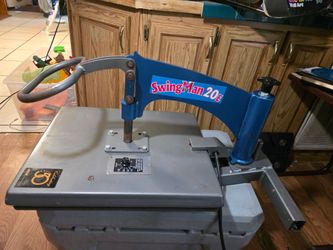 Hix Heat Press Swingman 15 - Analog Manual Swingaway With Hand Held Timer And 15" X 15" Platen