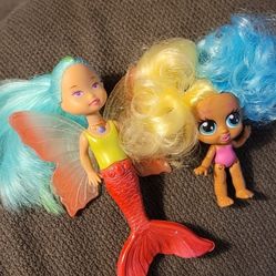 LOL Doll And SwimWays Fairy Mermaid 