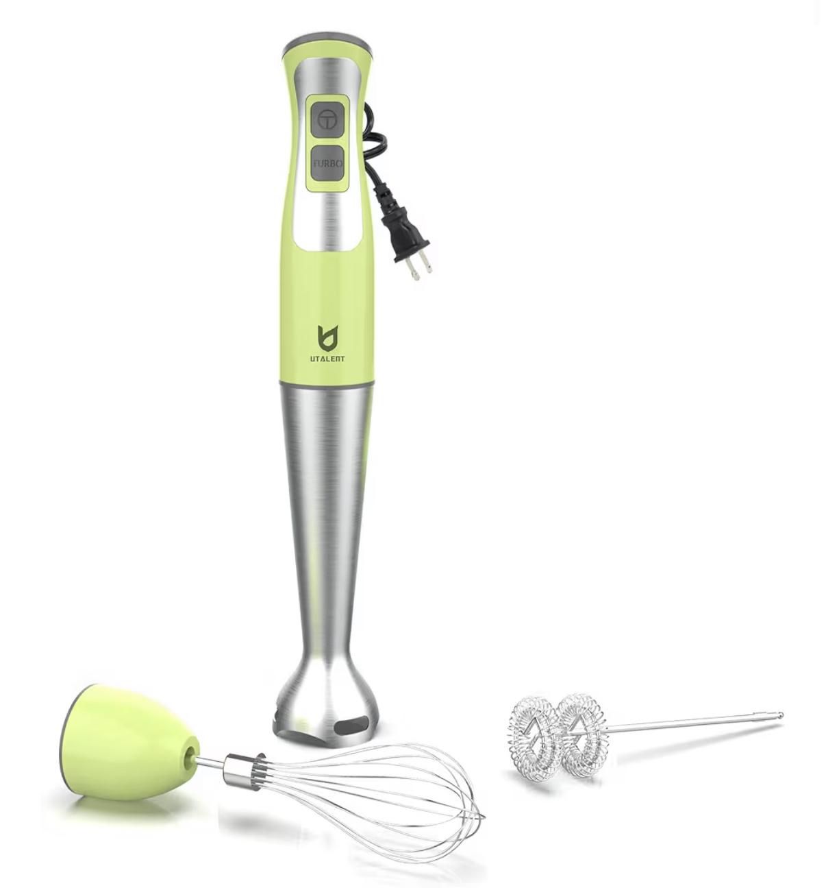 Utalent Hand Blender 3-in-1 — Mixer + Whisk + Milk Frother — Great Condition