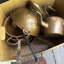 Copper Vintage Cookware Collectibles 