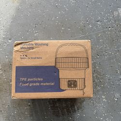 Portable washing machine