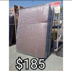 FULL MATTRESS WITH BOX SPRING
