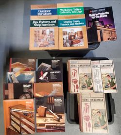 16 VINTAGE DO-IT-YOURSELF BOOKS