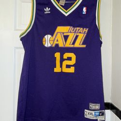 Adidas NBA Hardwood Classics John Stockton Basketball Jersey Men’s Size XXL Used