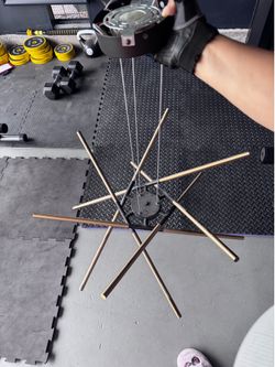 modern starburst chandelier/light fixture
