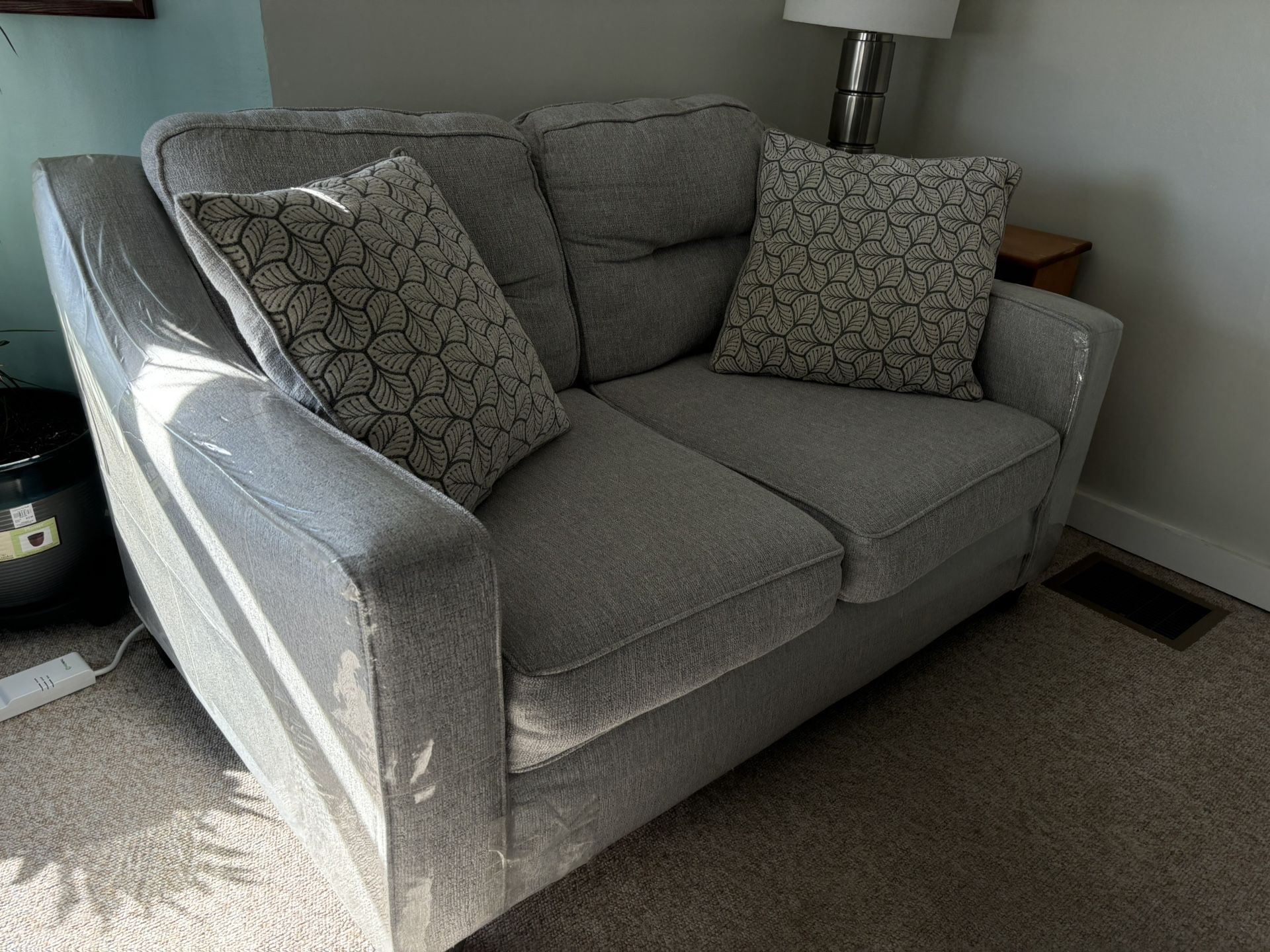Jordan’s Furniture Couch & Love Seat