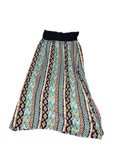 Xhilaration Strapless Maxi Dress with Aztec Design