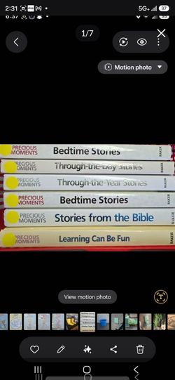 (6) Precious moments books, see 6 pics, $25 each