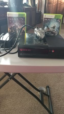 Pre-owned Xbox 360 Elite with two games