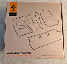 Spigen Floor Mats for Tesla Model 3 Highland 2024 to Current