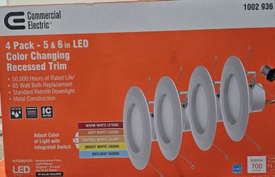 Led Color Changing Recessed Trim