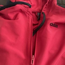 Adidas Red & Black Hoodie Size  S 