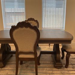 New Table With The Chairs.