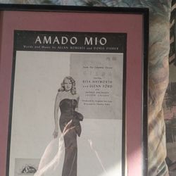 Poster-(AMADO MIO)*see Below9