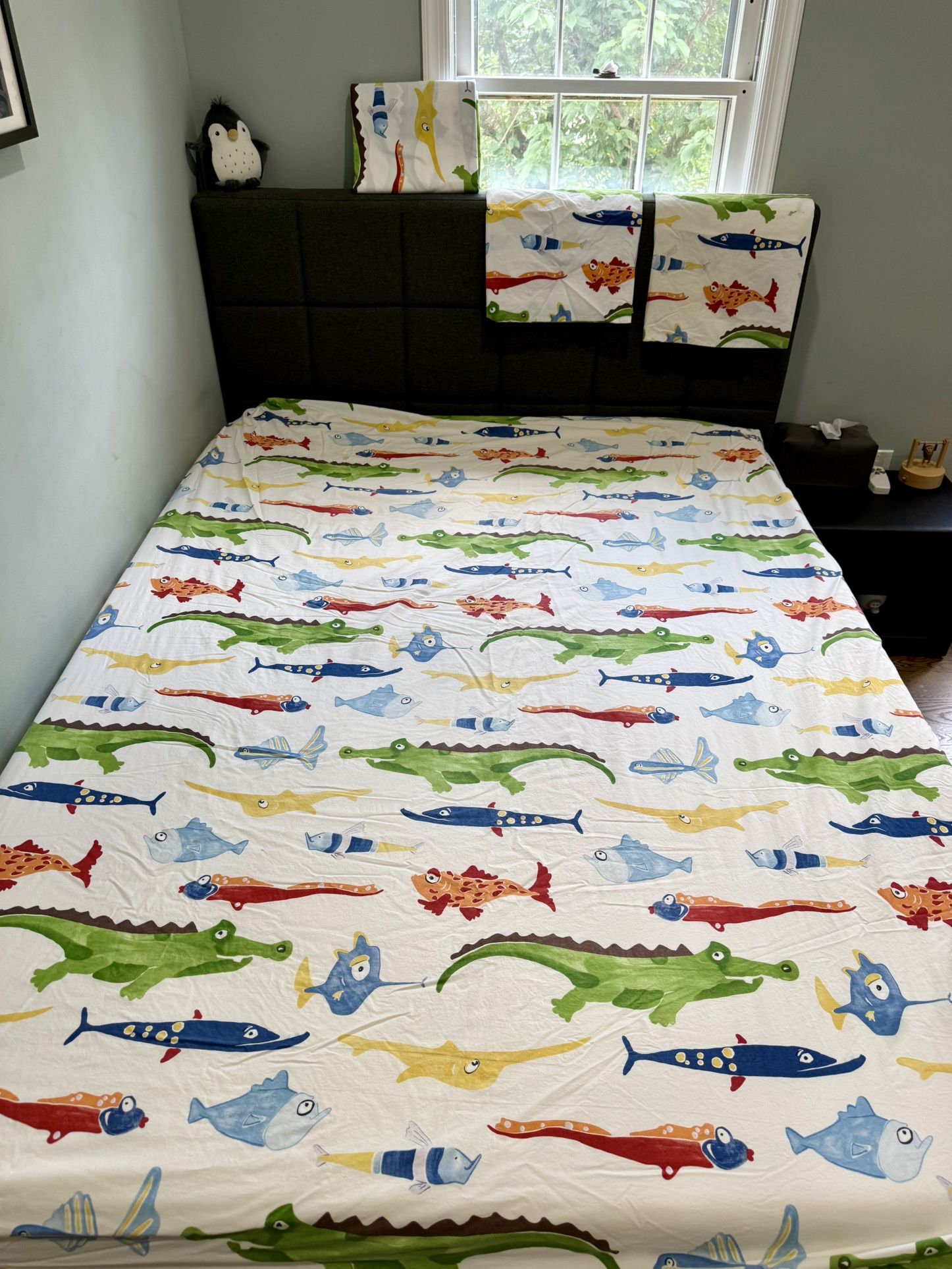 PB Kids Fish Themed Bedding Sheet Set