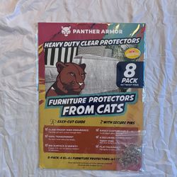 Panther Armor Heavy Duty Clear Furniture Protector 8 Pack