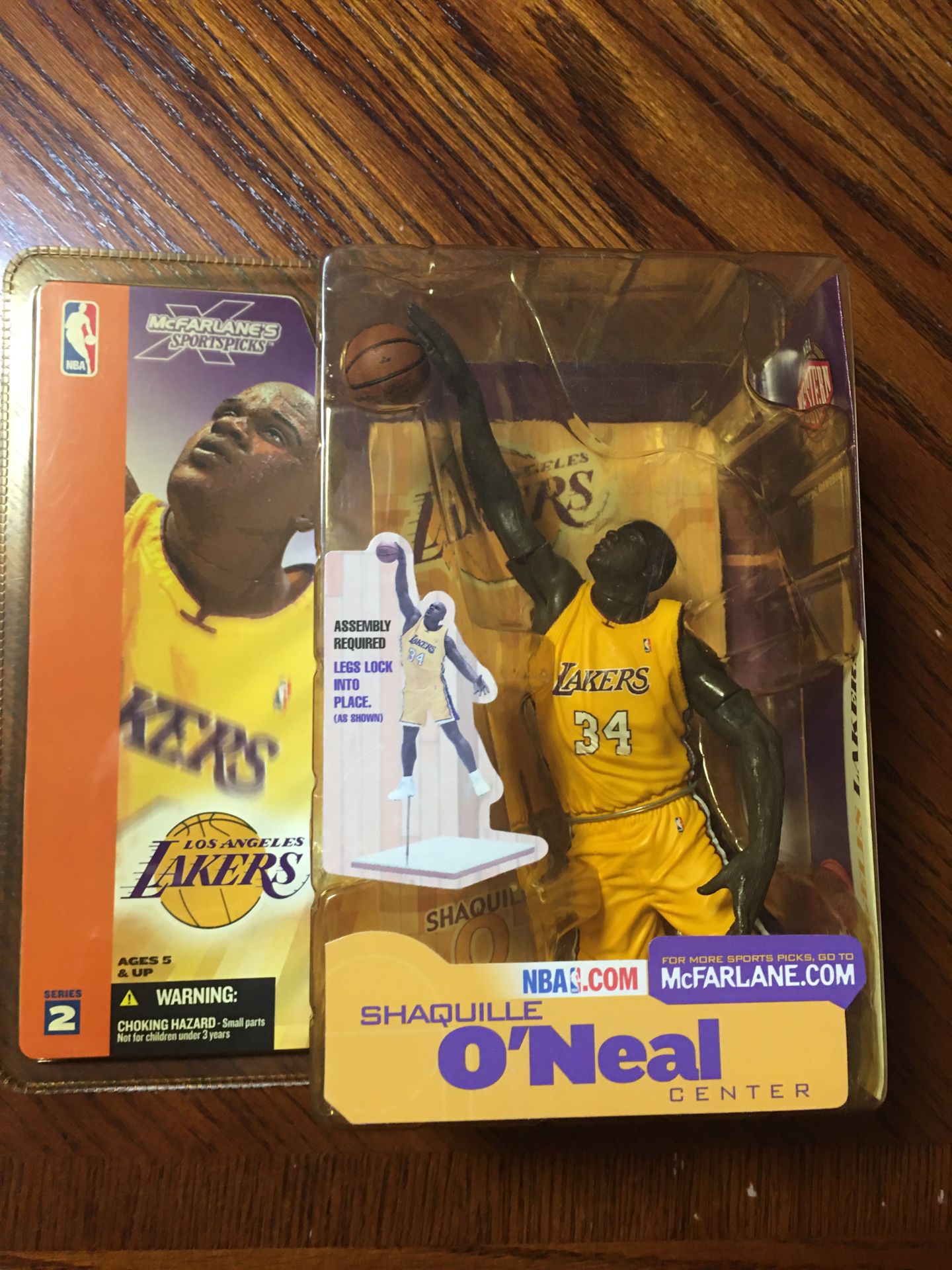 Shaquille O’Neal Lakers McFarlane Toy 2002