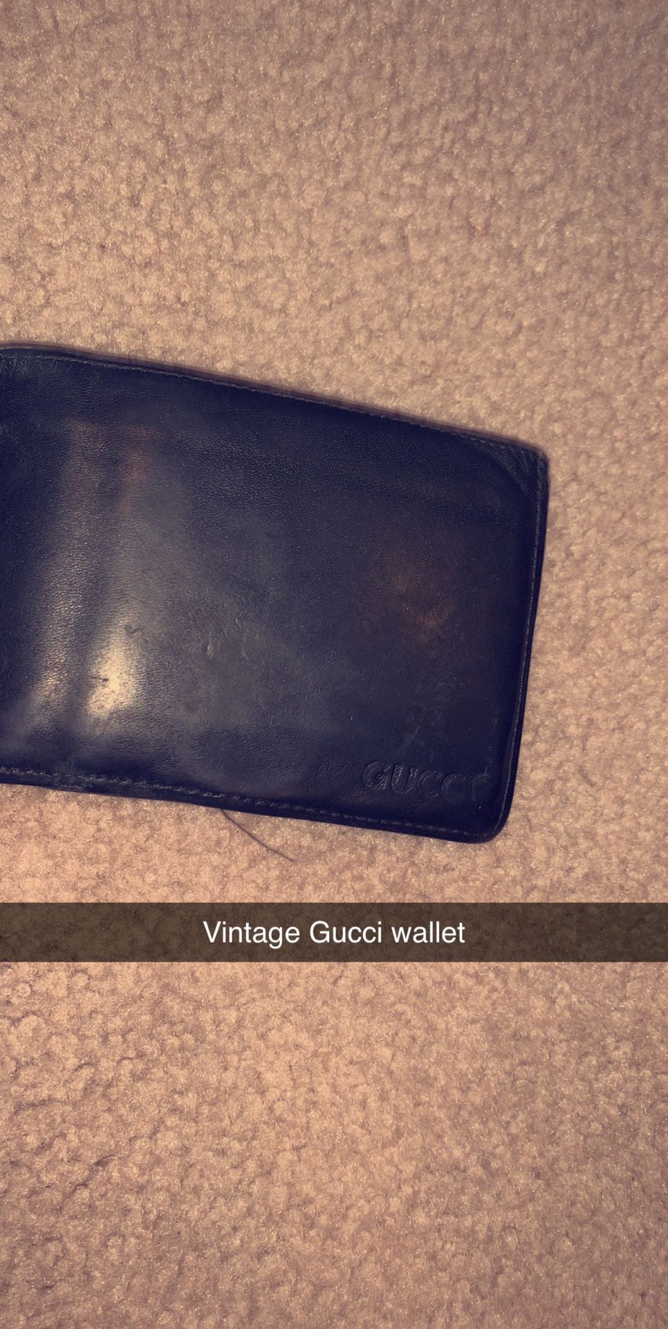 Vintage Gucci wallet