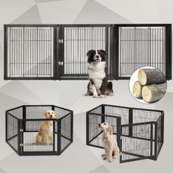 PET PLAYPEN  6 PANELS FOR DOGS , CATS OR SMALL PETS 💥ON SALE 💥