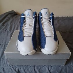 Air Jordan 13 Retro Flints Rare Size 11 Real Leather Toe With OG Box