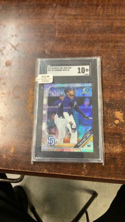 ⚾ Fernando Tatis Jr. BCP-25 | 2019 Bowman Chrome Mega Box Mojo Refractor | SGC GEM MINT 10 | $24.99