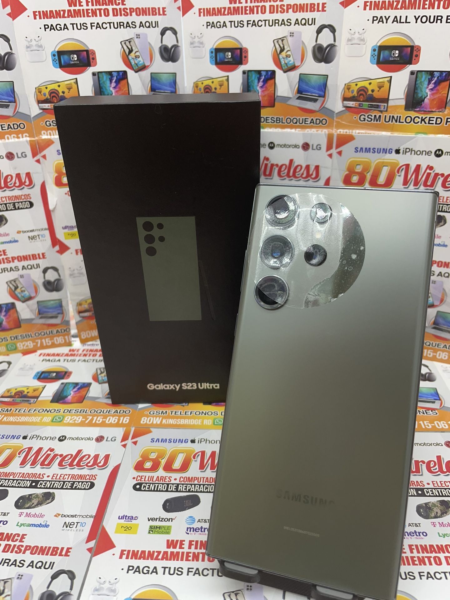 New Samsung Galaxy S23 Ultra 256GB unlocked