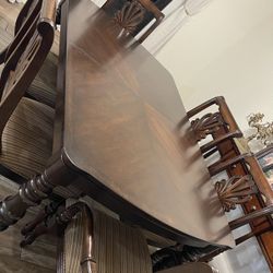 Ashley Dining Table And 6 Chairs