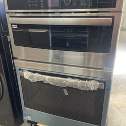 New 30” Inch GE Microwave Oven Combo Built In 