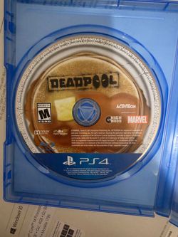 Deadpool ps4 DISK ALONE