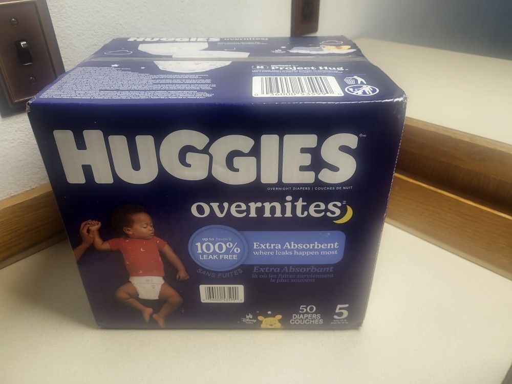 New Box Of Diapers 