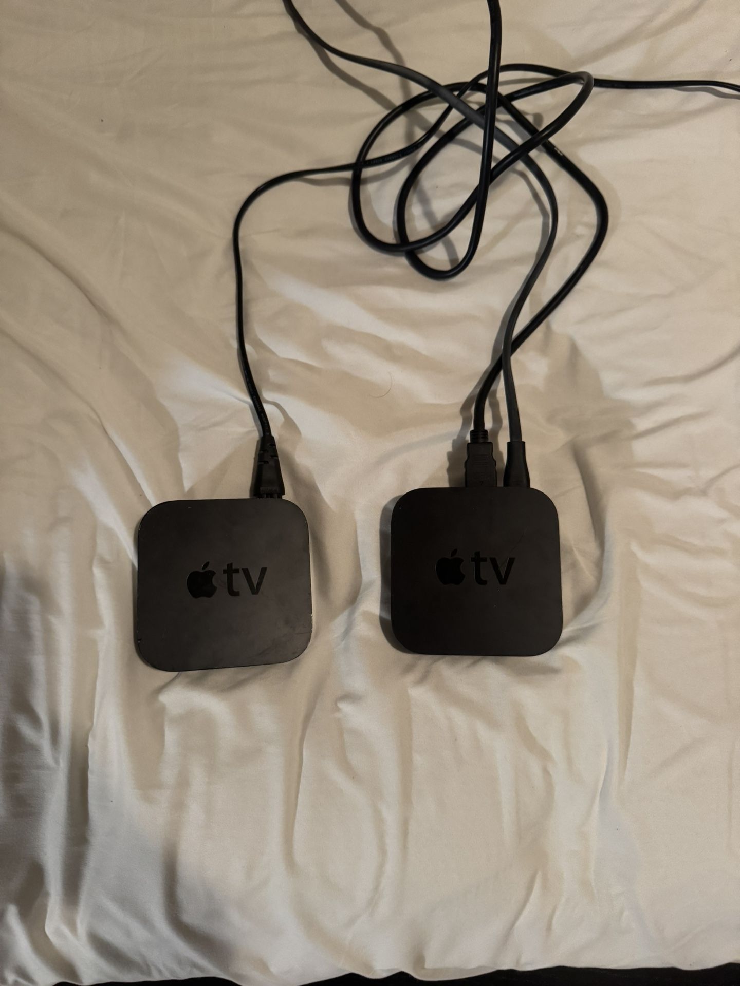 Two Apple TVs