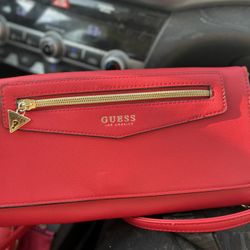 Red Guess Crossbody