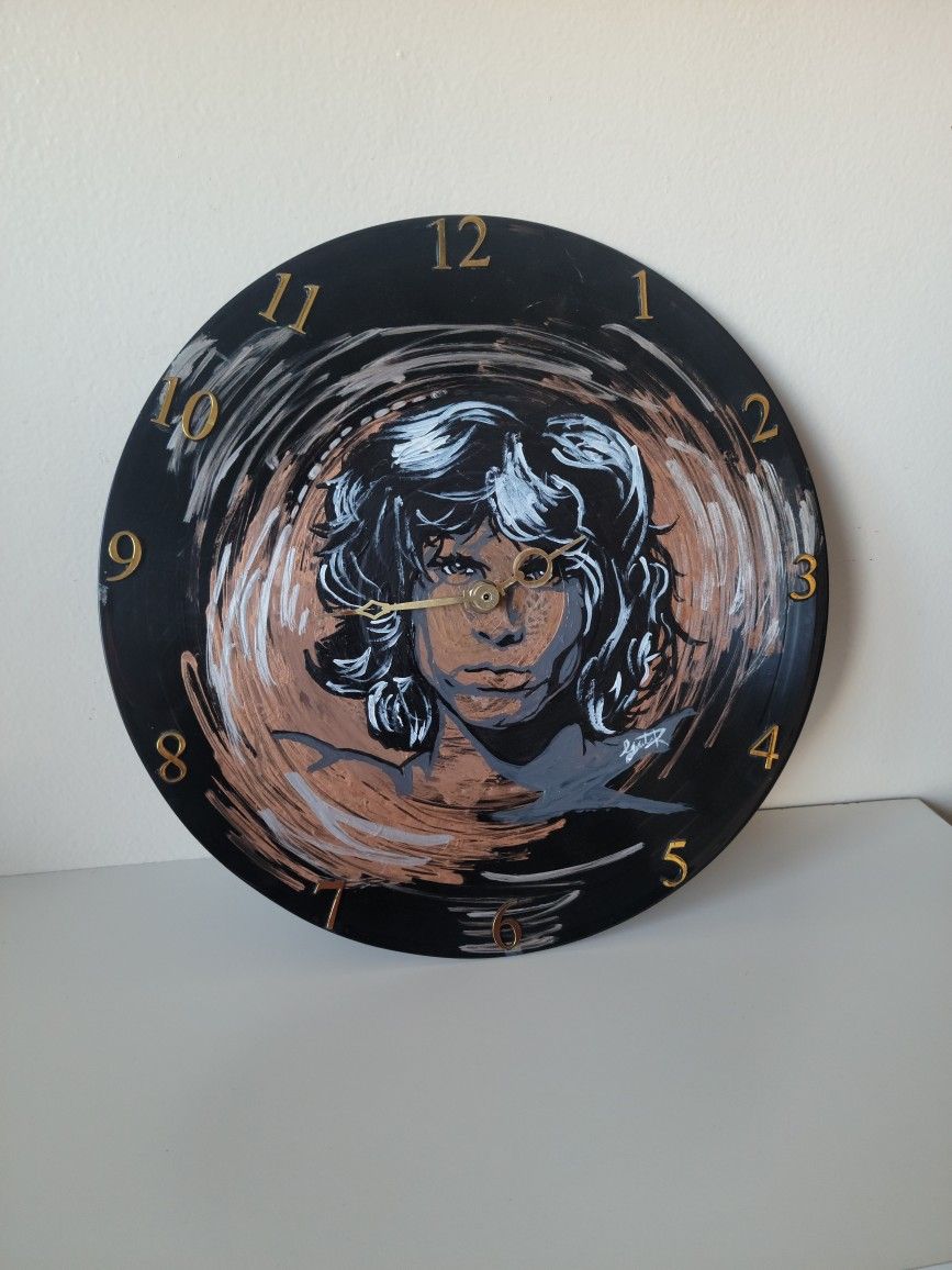 Vinyl Clock. The Doors Jim Morrison