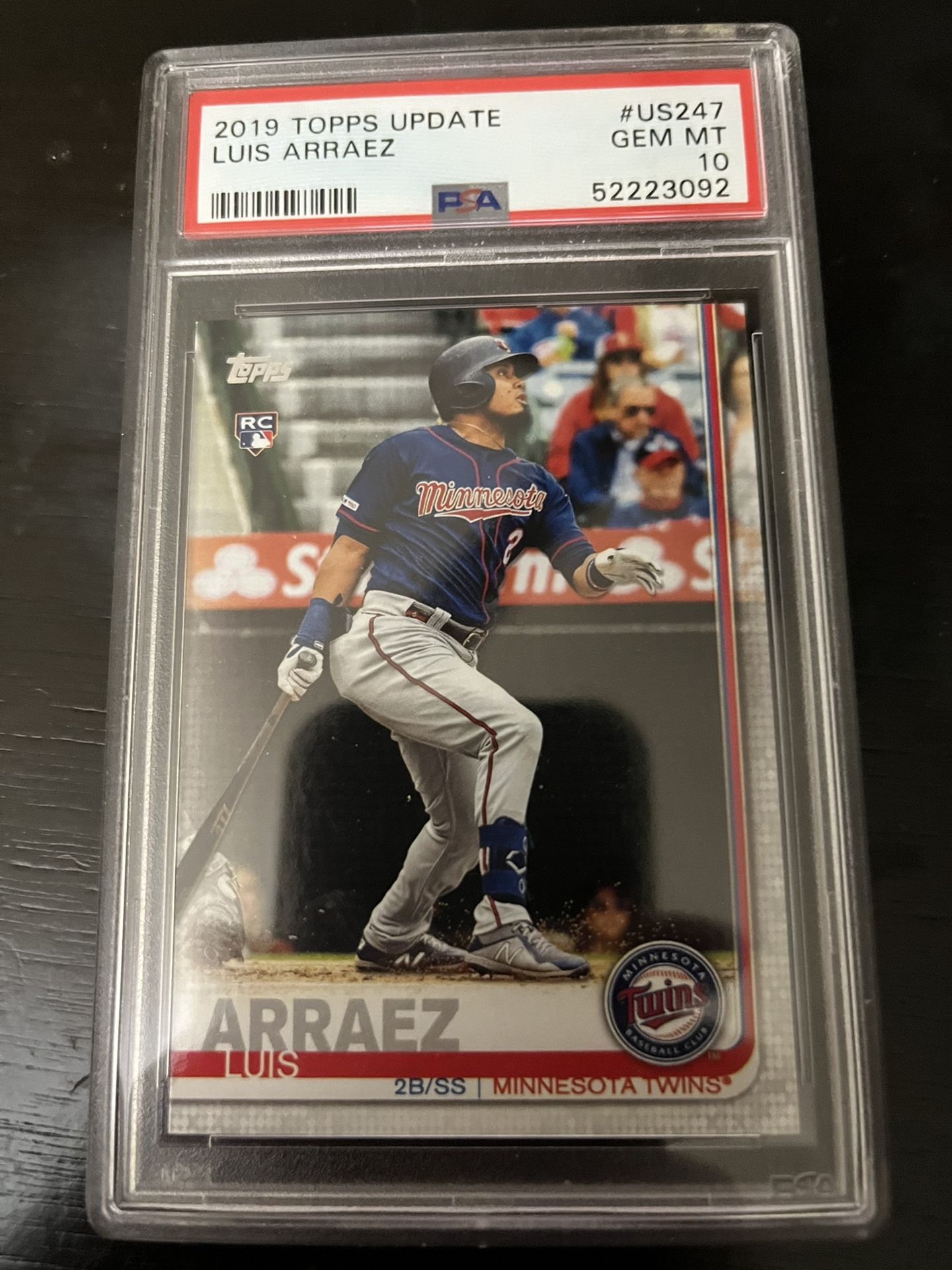 A Topps Luis Arraez PSA 10