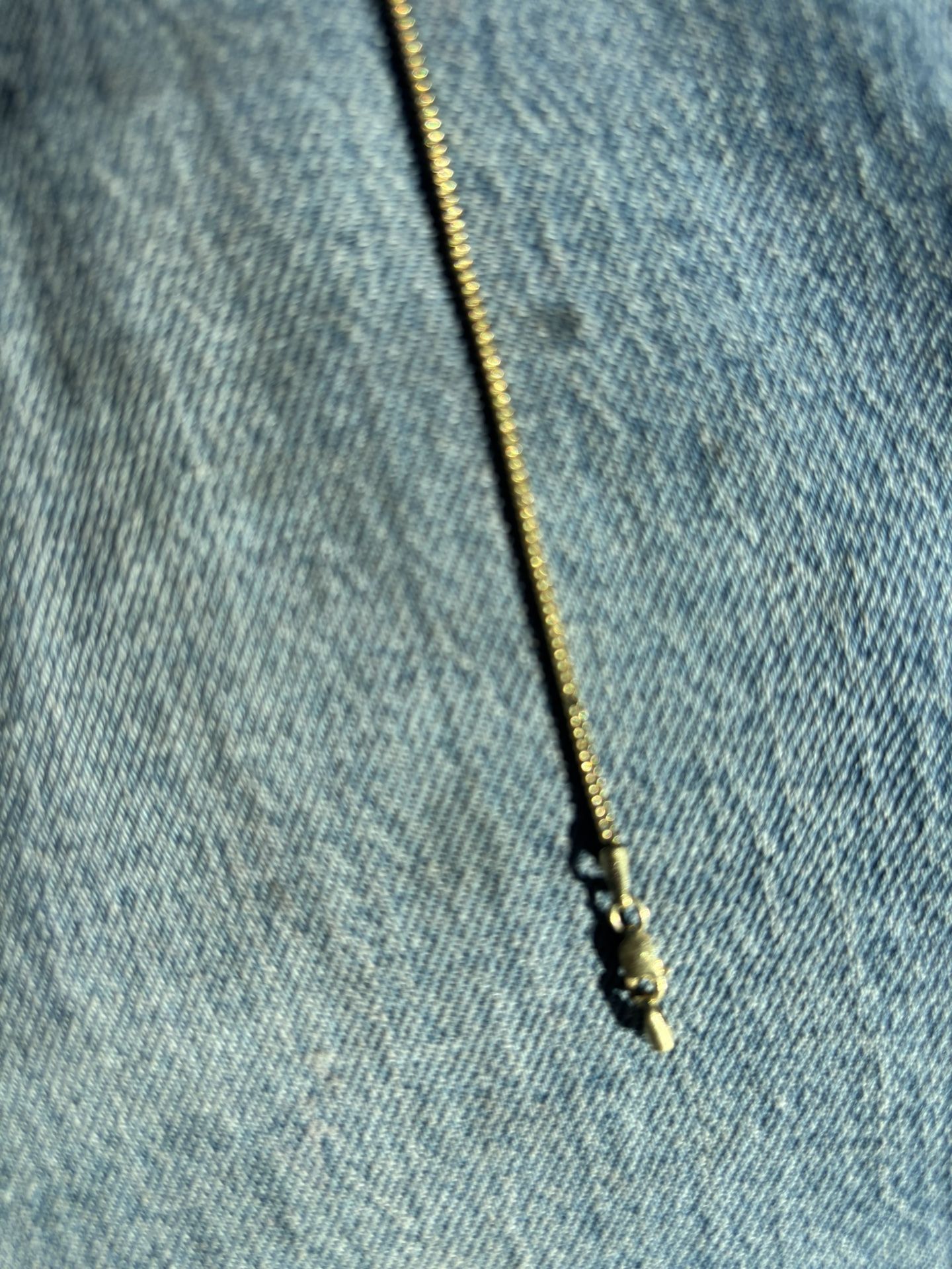 Gold 10k franko bracelet