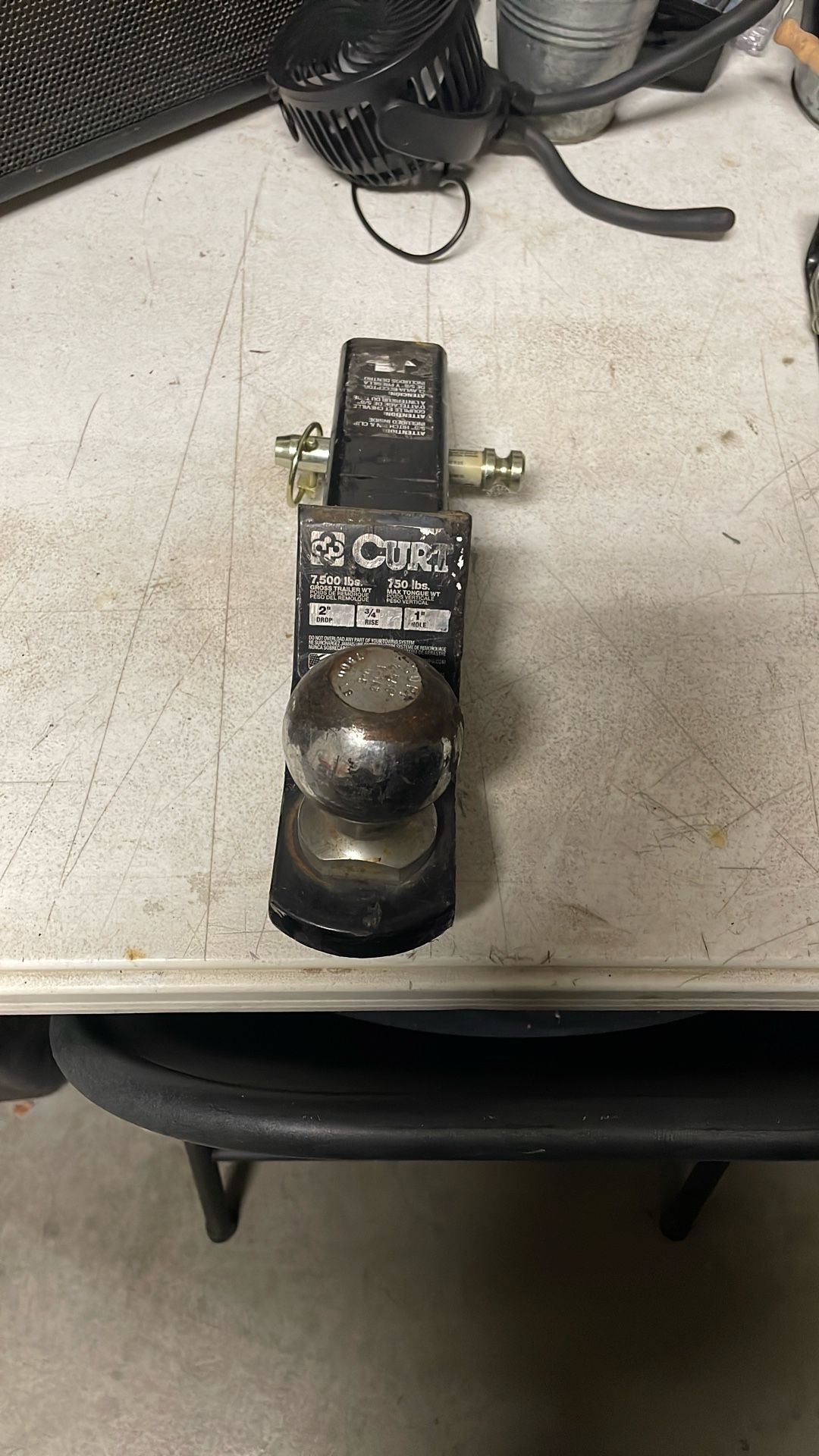 Tow Hitch Or A Truck Or A Car With A 2 Inch Ball In Great Condition