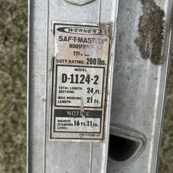 Werner Saf-T Master  16ft Ladder