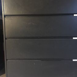 4 Draw Steel Cabinets