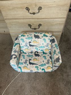 Dinosaur Print Toddler Flip-Out Sofa