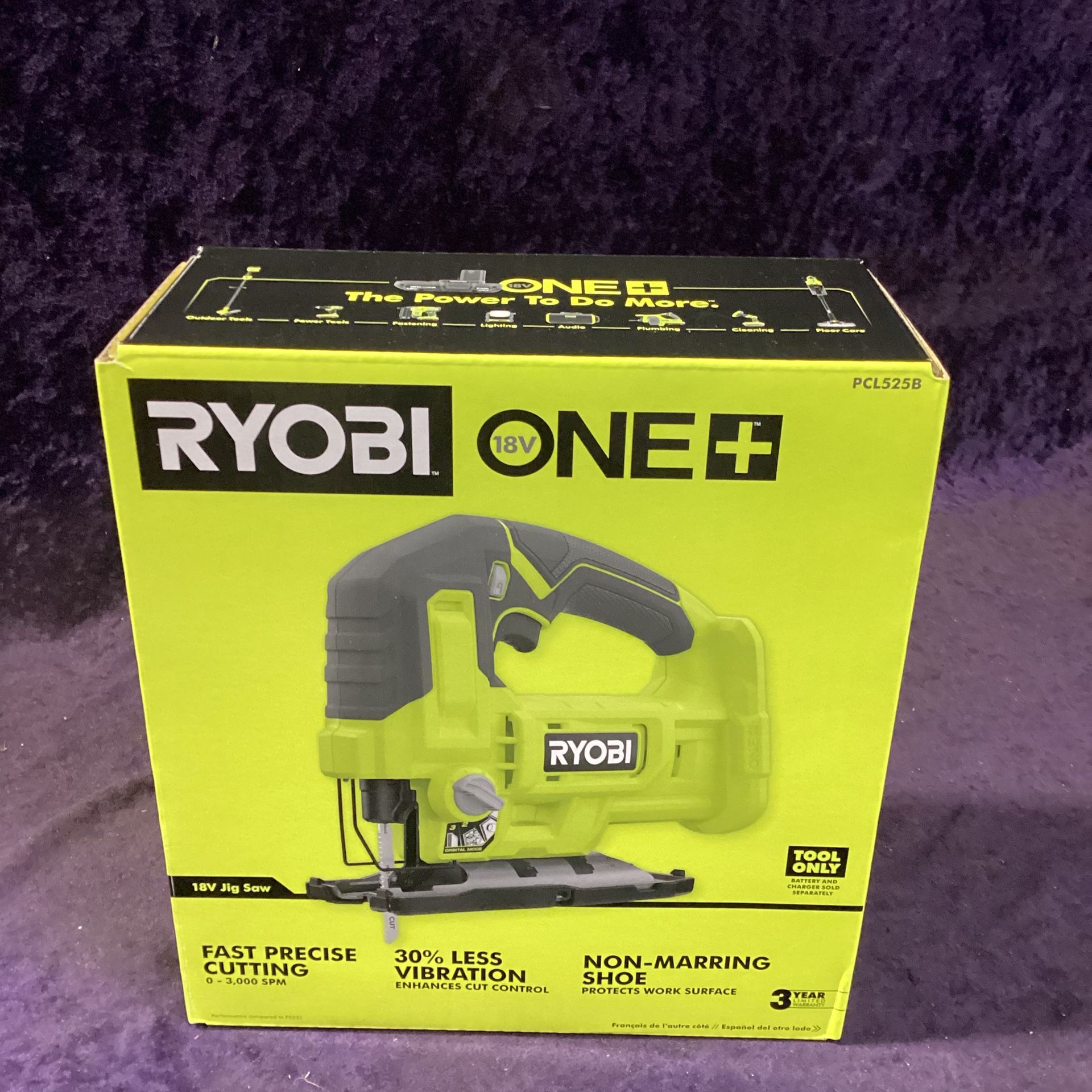 🛠🧰RYOBI ONE+ 18V Cordless Jig Saw-NEW!(Tool Only)-$45!🧰ðŸ›