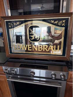 Lowenbrau Bar Mirror