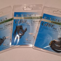 FISHING HOOK PACK OF 10 ASSORTED